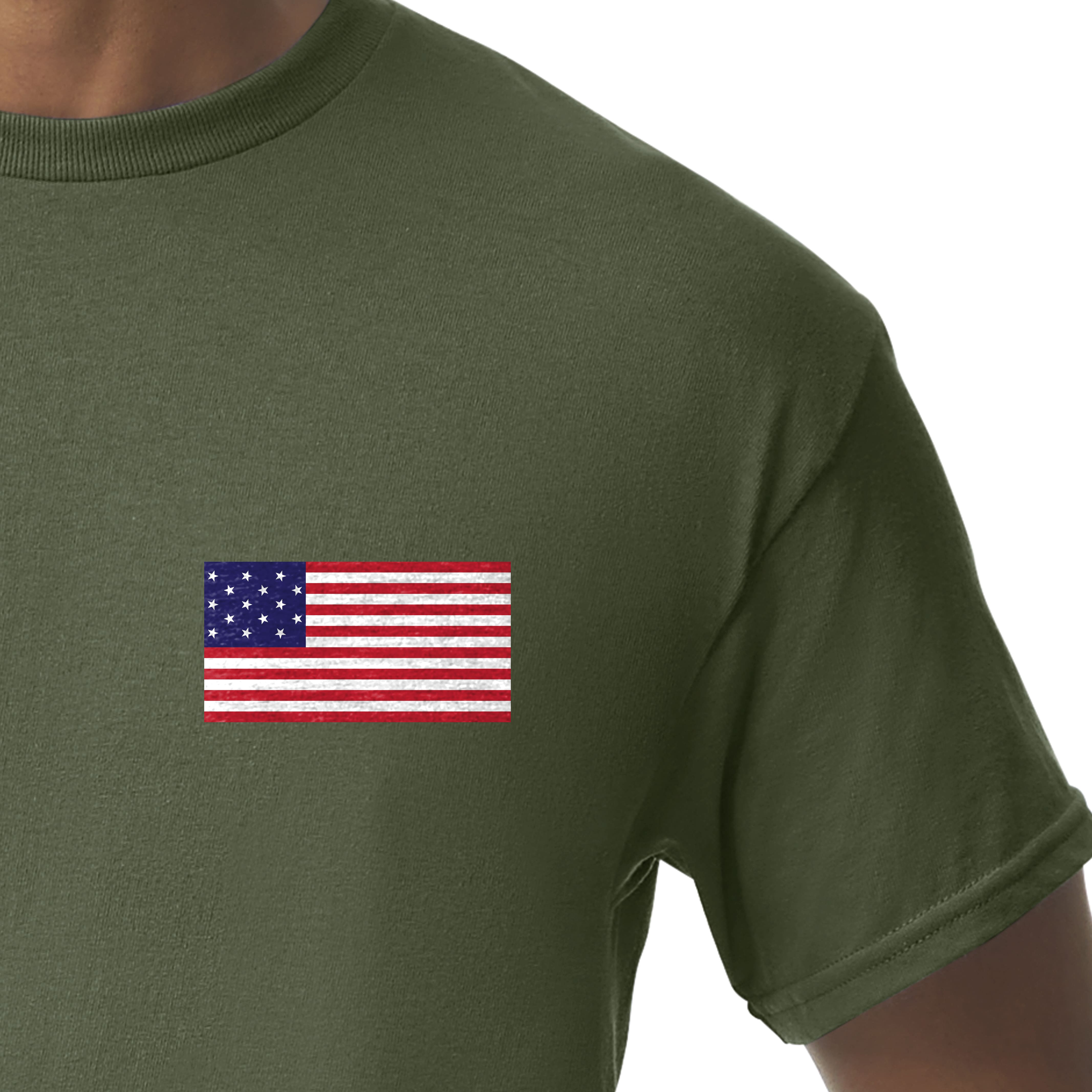 US History Of Defiance T-Shirt - Star Spangled Banner Flag