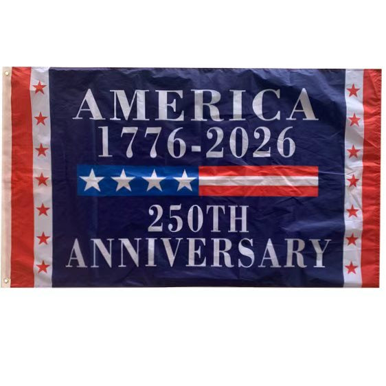 250th Anniversary AMERICA 1776-2026 - 3x5 Ft Double Sided Nylon