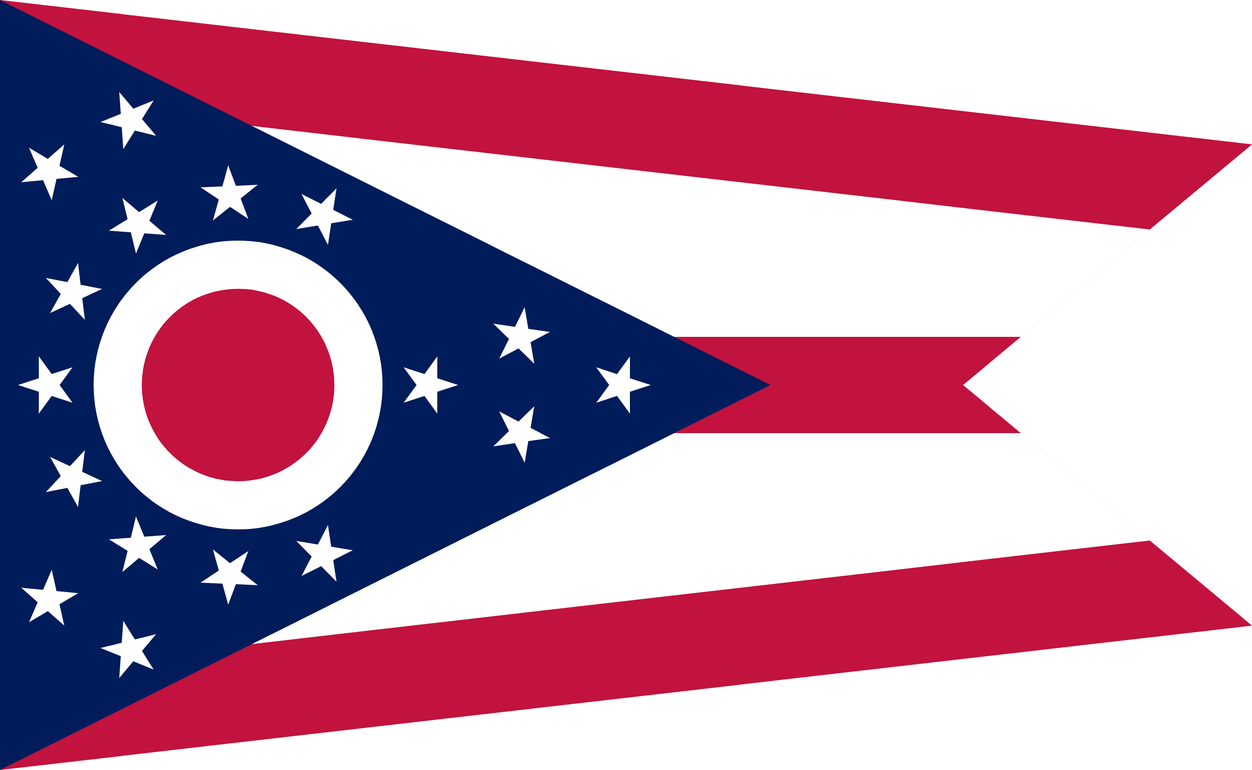 State Flag T-Shirts - Ohio
