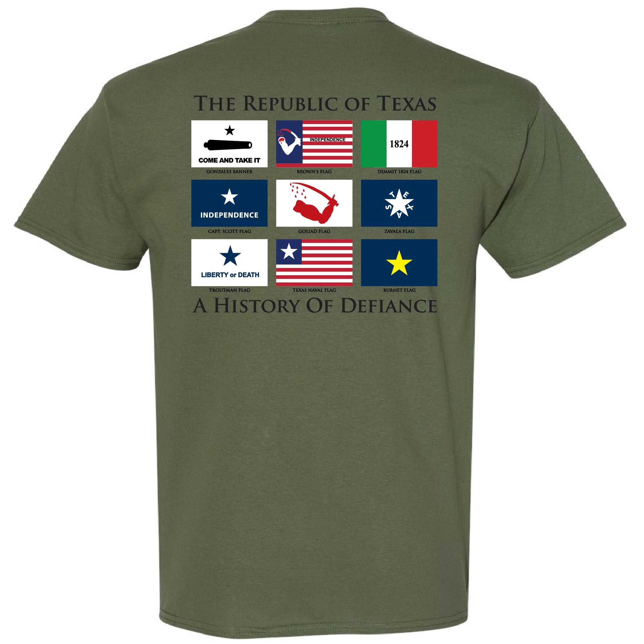 TEXAS - Flags Of Defiance T-Shirt