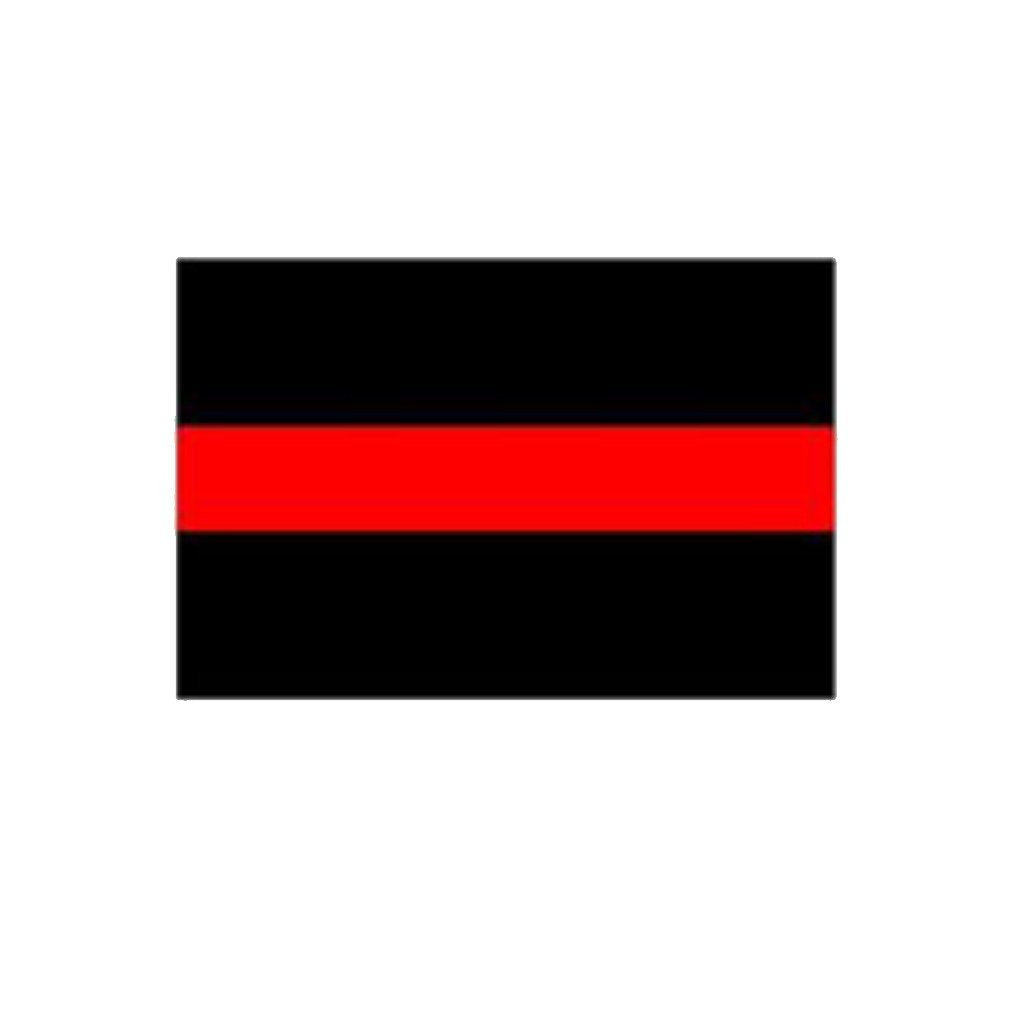 Multi Red Line Sticker Thin Red Line 4x8