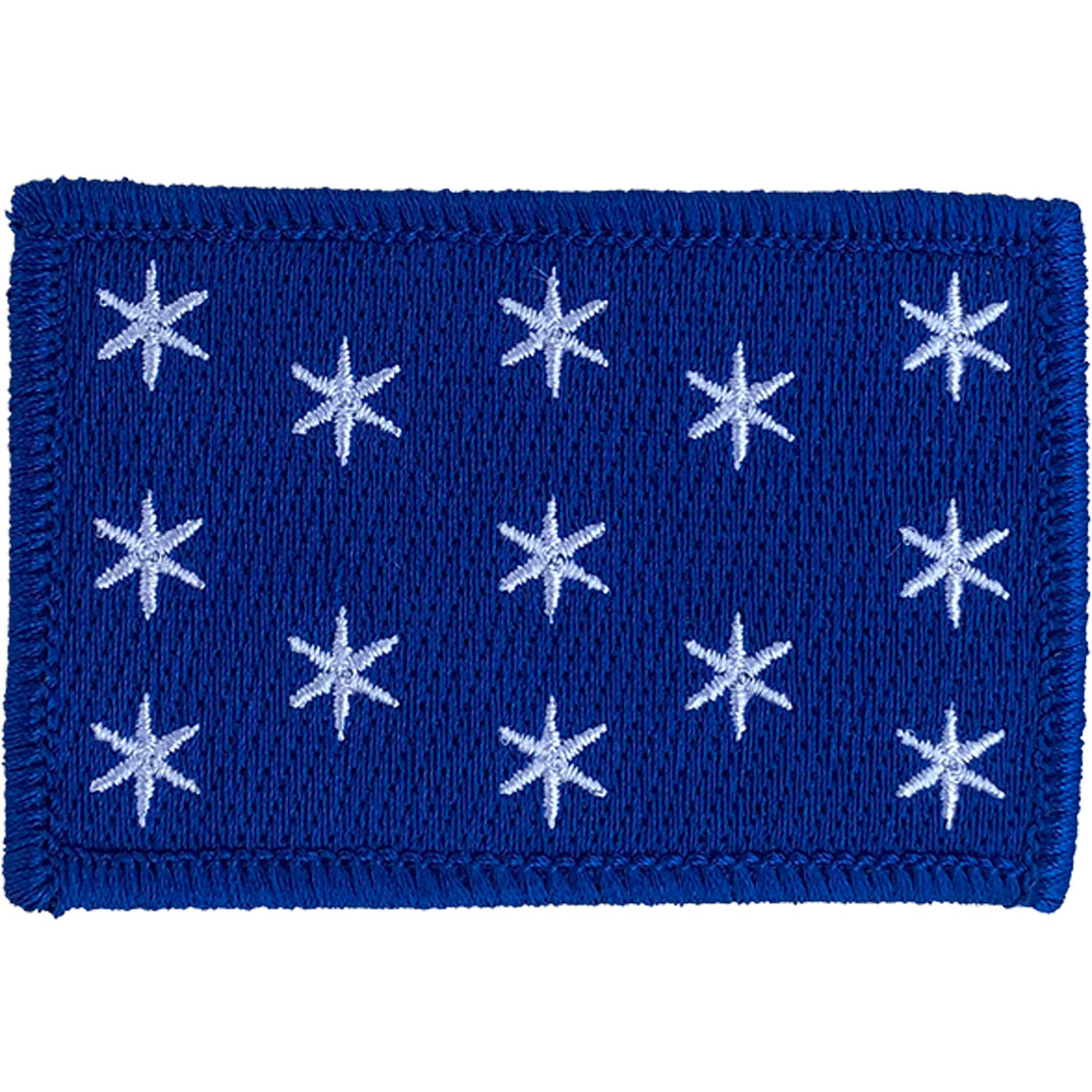 General George Washington’s Headquarters Flag Patch — Gadsden and Culpeper