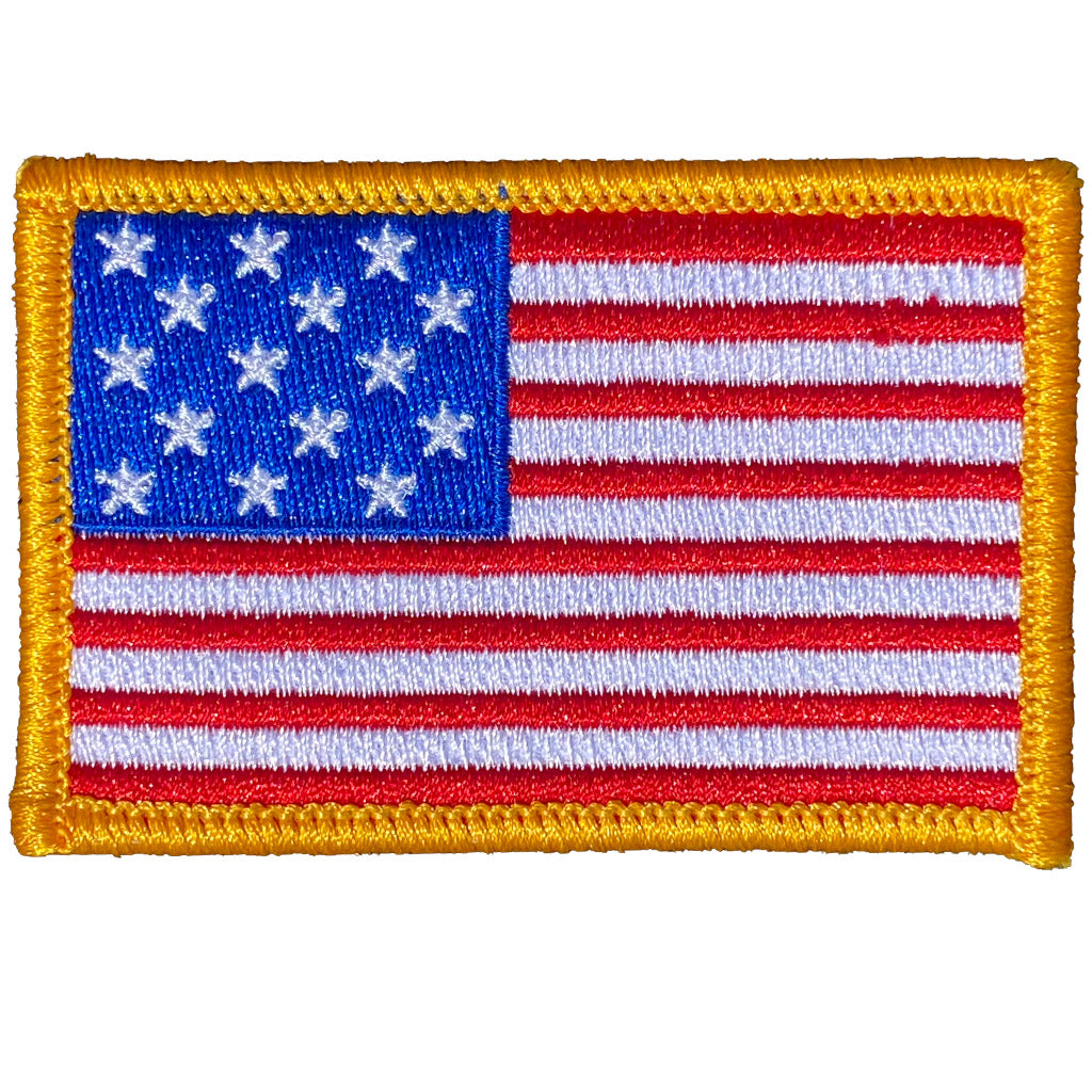 Big American Flag Patches – Some Brief History – The Full 9