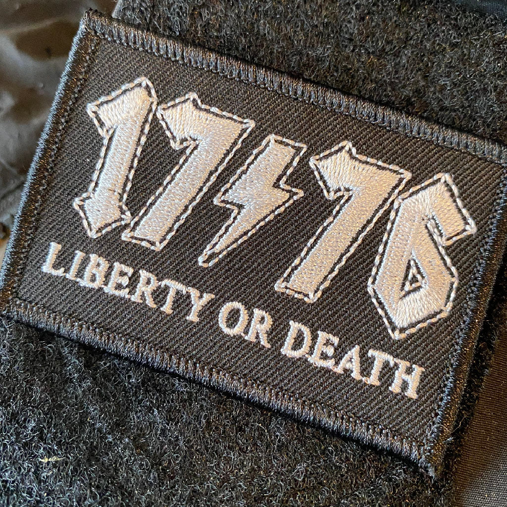 1776 - Liberty Or Death - 2"x3" Tactical Patch — Gadsden and Culpeper