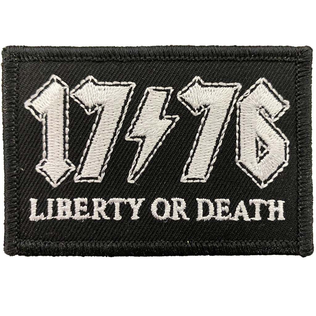 1776 - Liberty Or Death - 2"x3" Tactical Patch — Gadsden and Culpeper