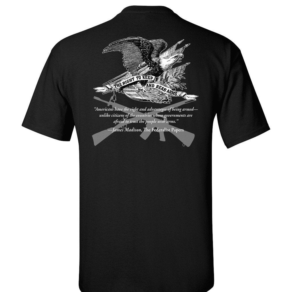 Right To Bear Arms Black T-Shirt