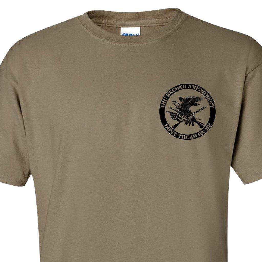 The Right To Bear Arms Coyote Tan T-Shirt