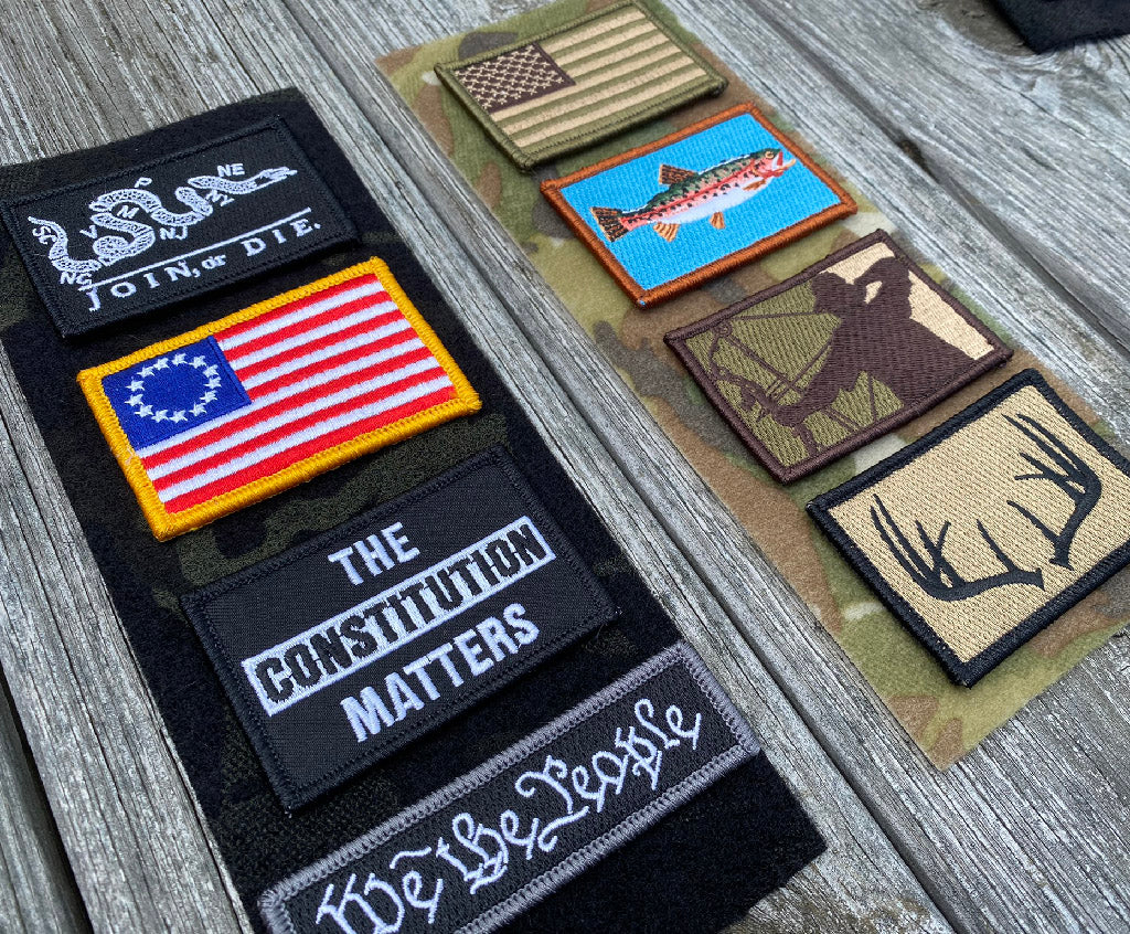 We the People US Constitution Morale Patch fits VELCRO® BRAND Hook