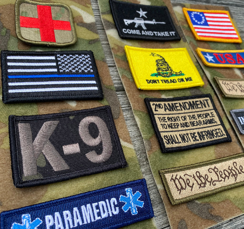 Pack Patch Number Build a 4-pack Tactical Patch Set-Up - $9.95 Special — Gadsden and Culpeper