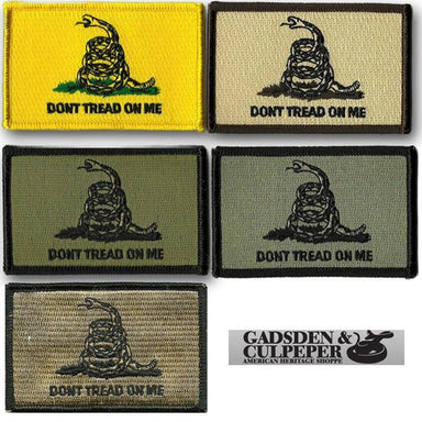 Don't Tread On Me Flag - Infrared NWU Type-II Desert Velcro Patch