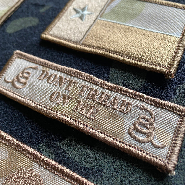 A-TACS Camouflage Tactical Patches | Gadsden and Culpeper