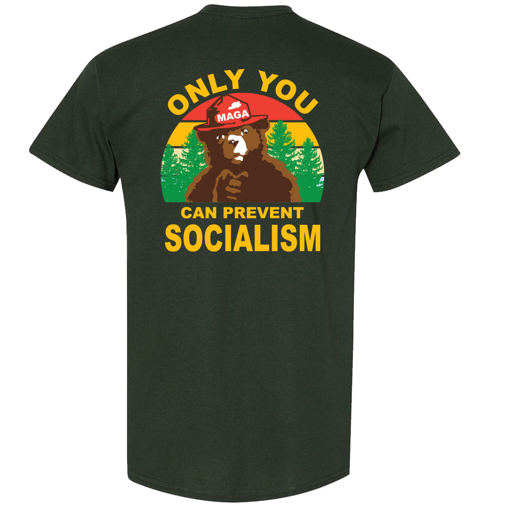 smokey the bear socialism shirt