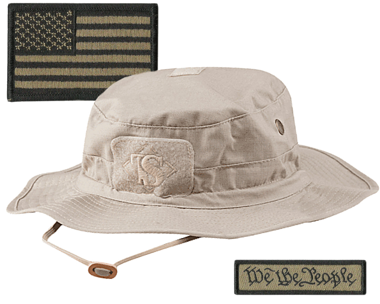 Boonie hat best sale with velcro