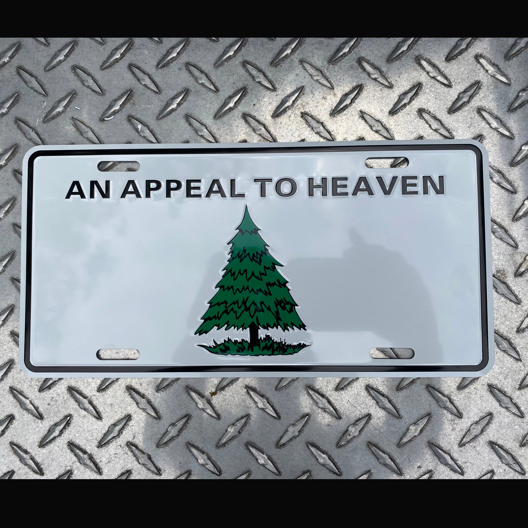 Appeal To Heaven - License Plate