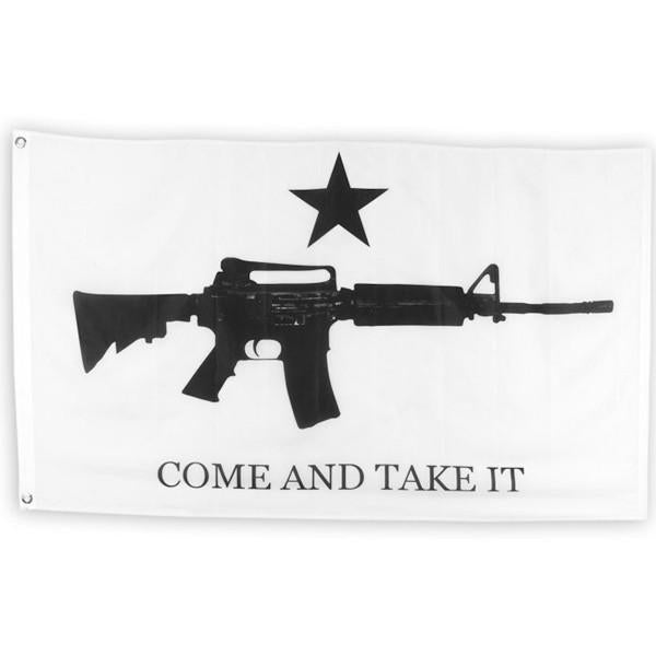 12" x 18"  M4 Come and Take It Super-Poly Flag