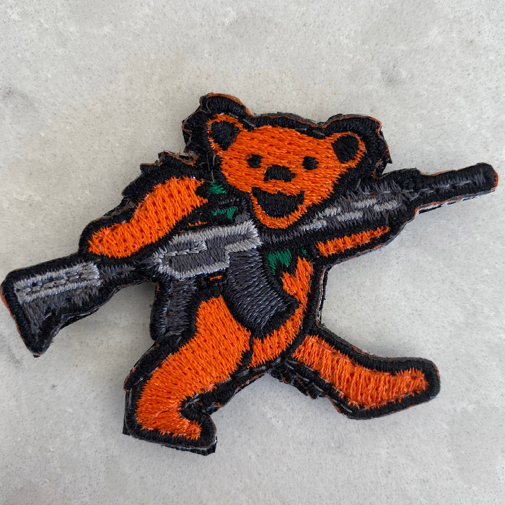 Heavily Armed - AR15 Embroidered Tactical Morale Patch With Velcro