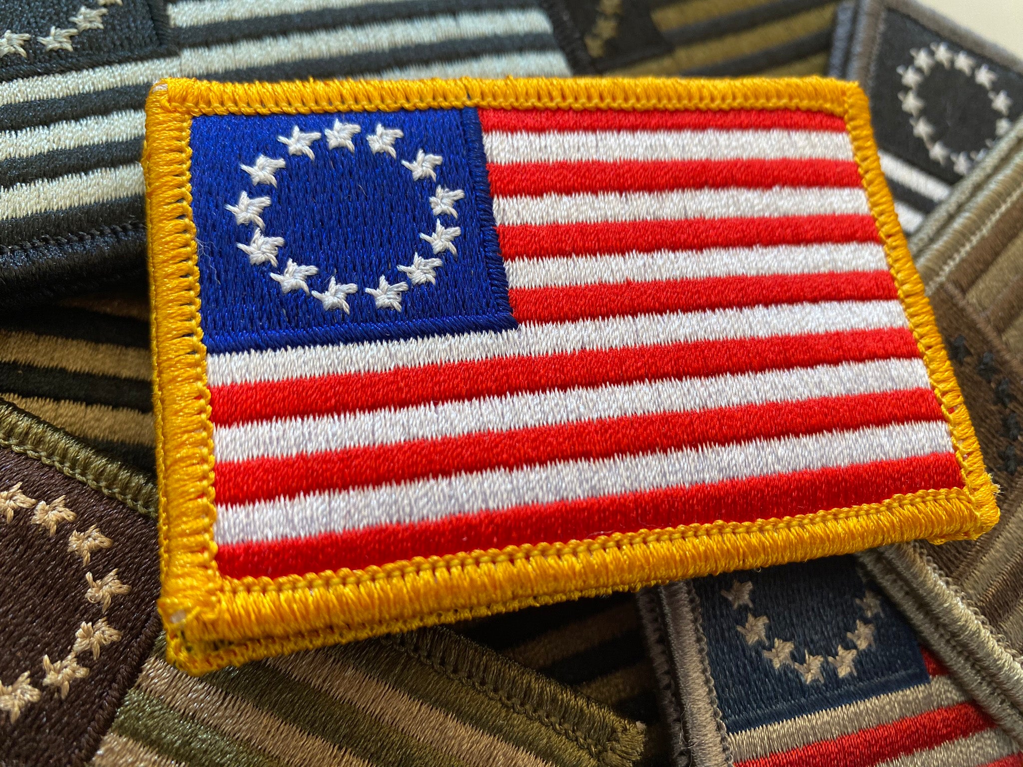 2"x3" Betsy Ross Tactical Patches