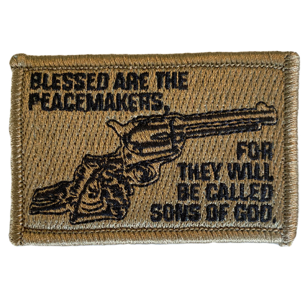 2"x3" Blessed are The Peacemakers Tactical Patch