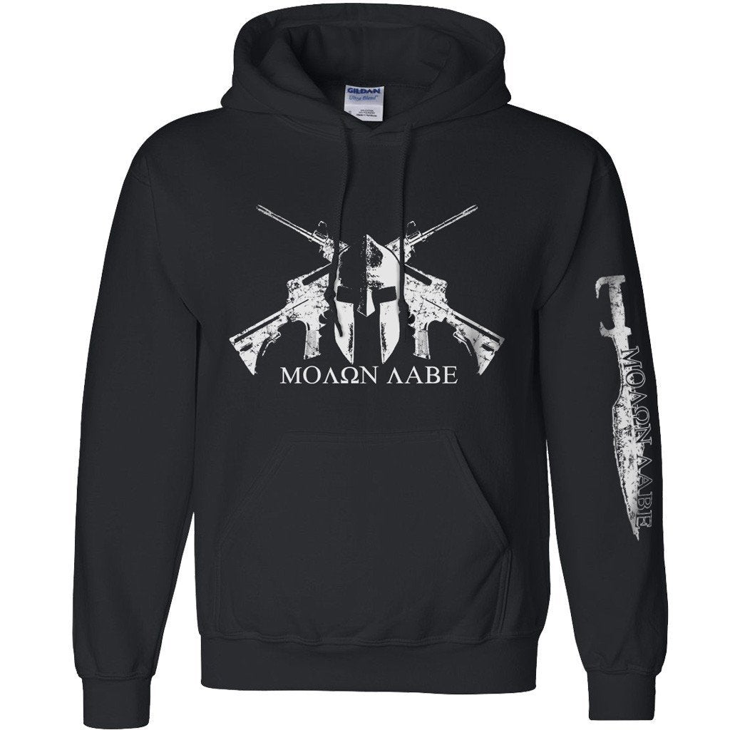 Molon Labe Black Hoody