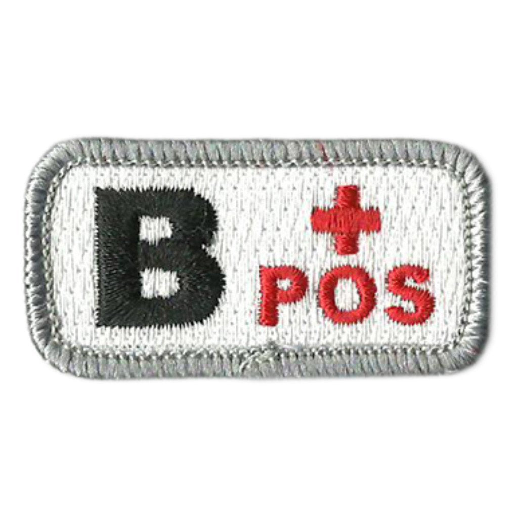 Voodoo Tactical Blood Type Patch B + POS TPR Rubber Olive Drab  [FC-783377011793] - Cheaper Than Dirt