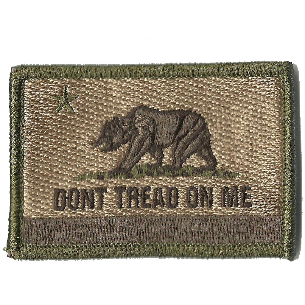 Dont Tread On California Tactical Flag Patch
