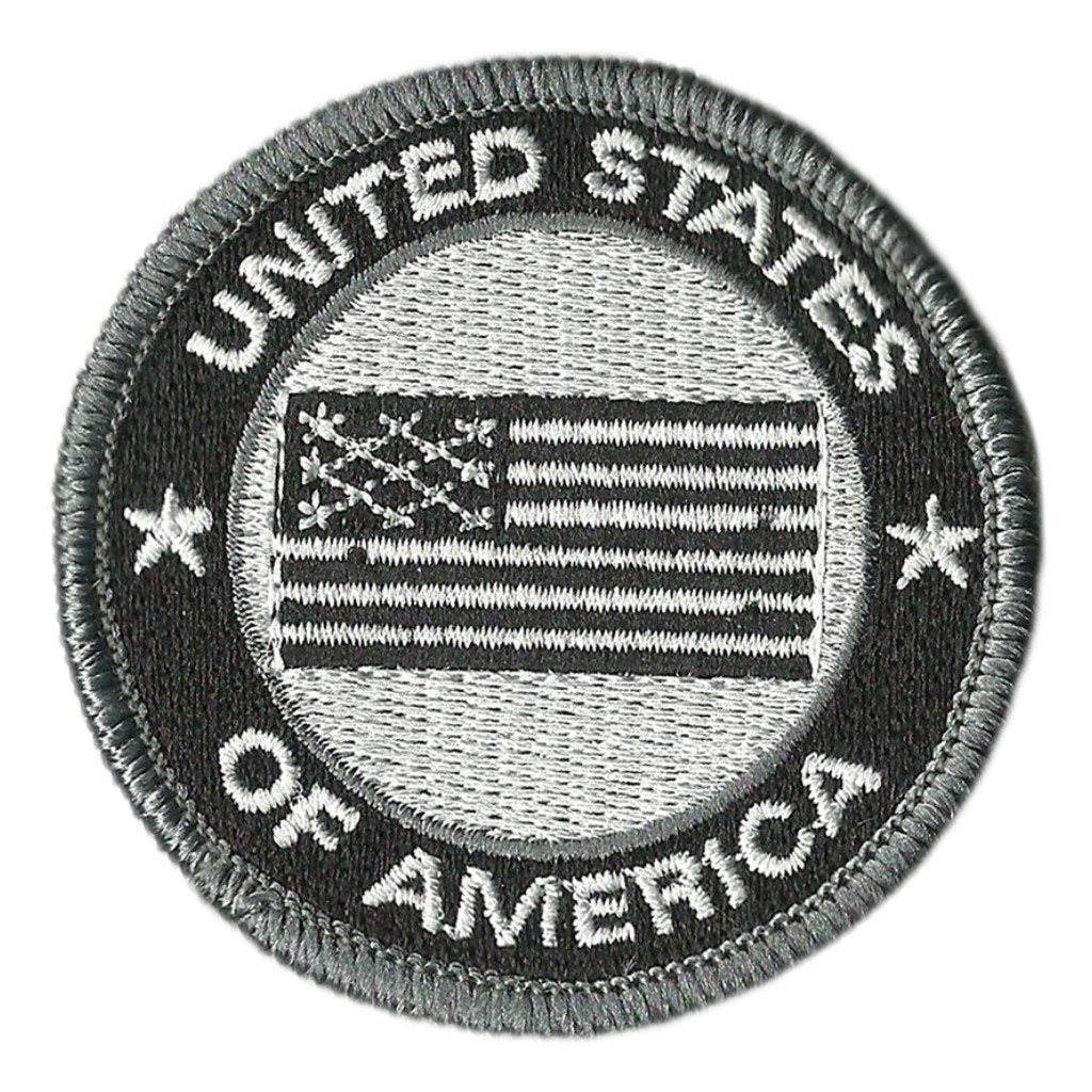 thumbnail image 2 of US Army Iron-On Patch – 3-Inch Embroidered Round, United States Military Applique 2 of 5