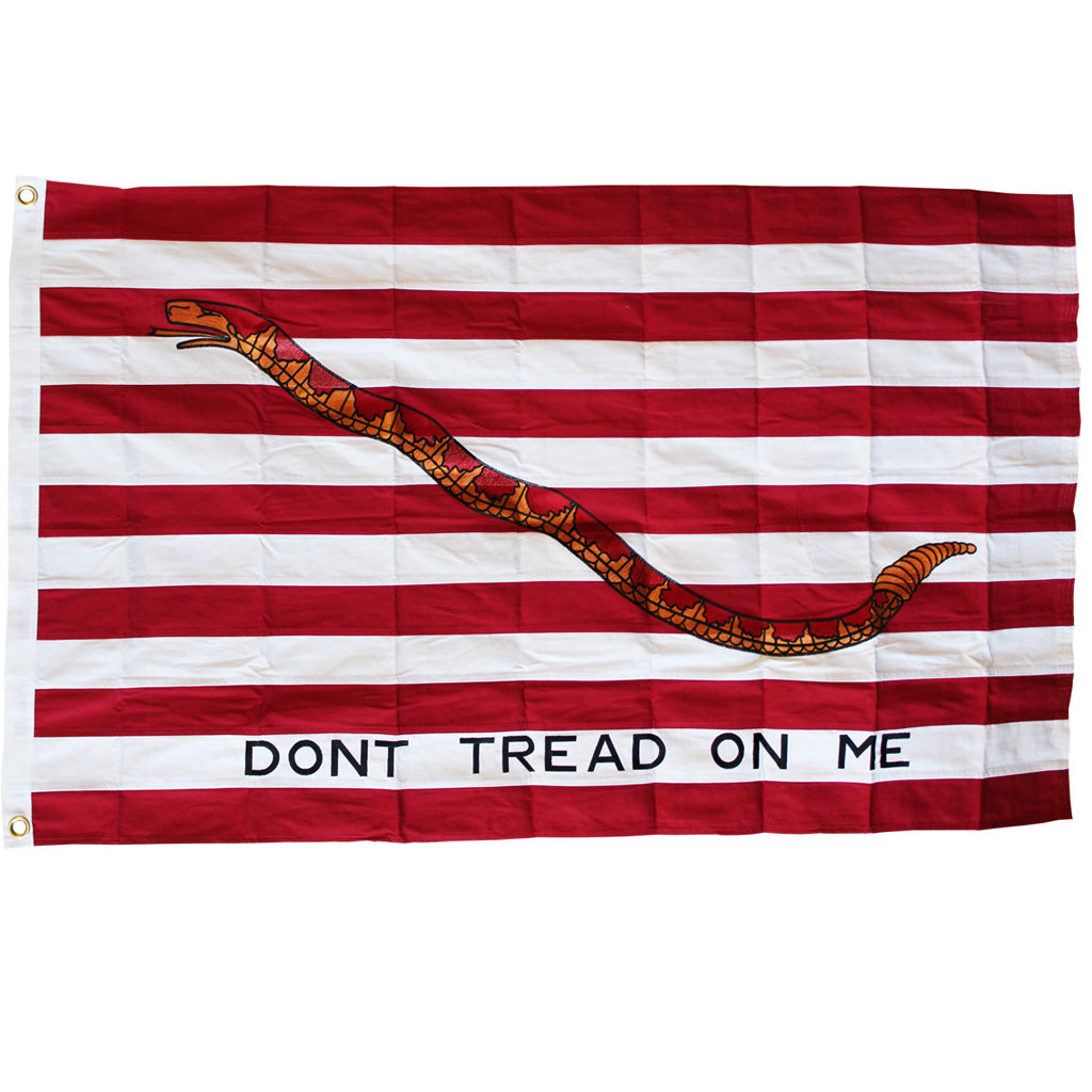 3x5 ft 1st Navy Jack Embroidered Cotton Flag