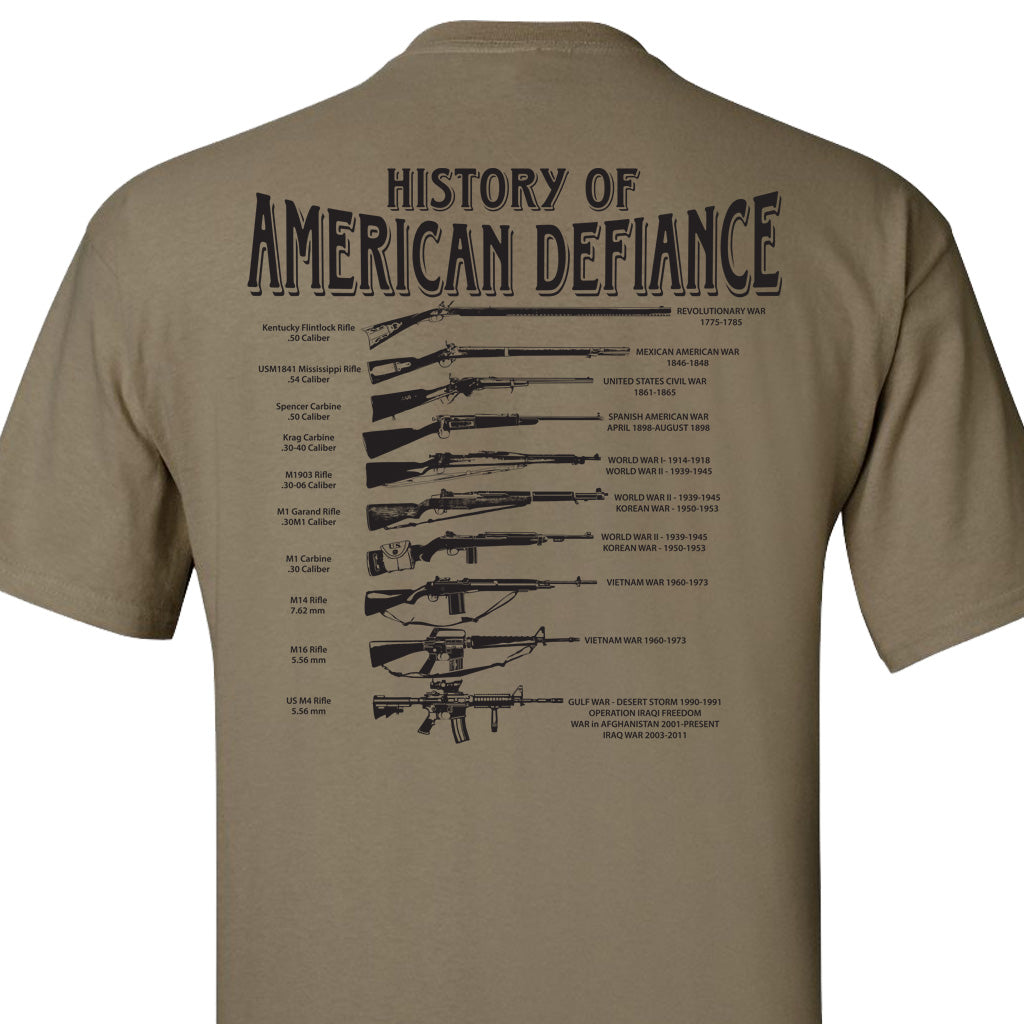 Coyote Historical Rifle T-Shirt