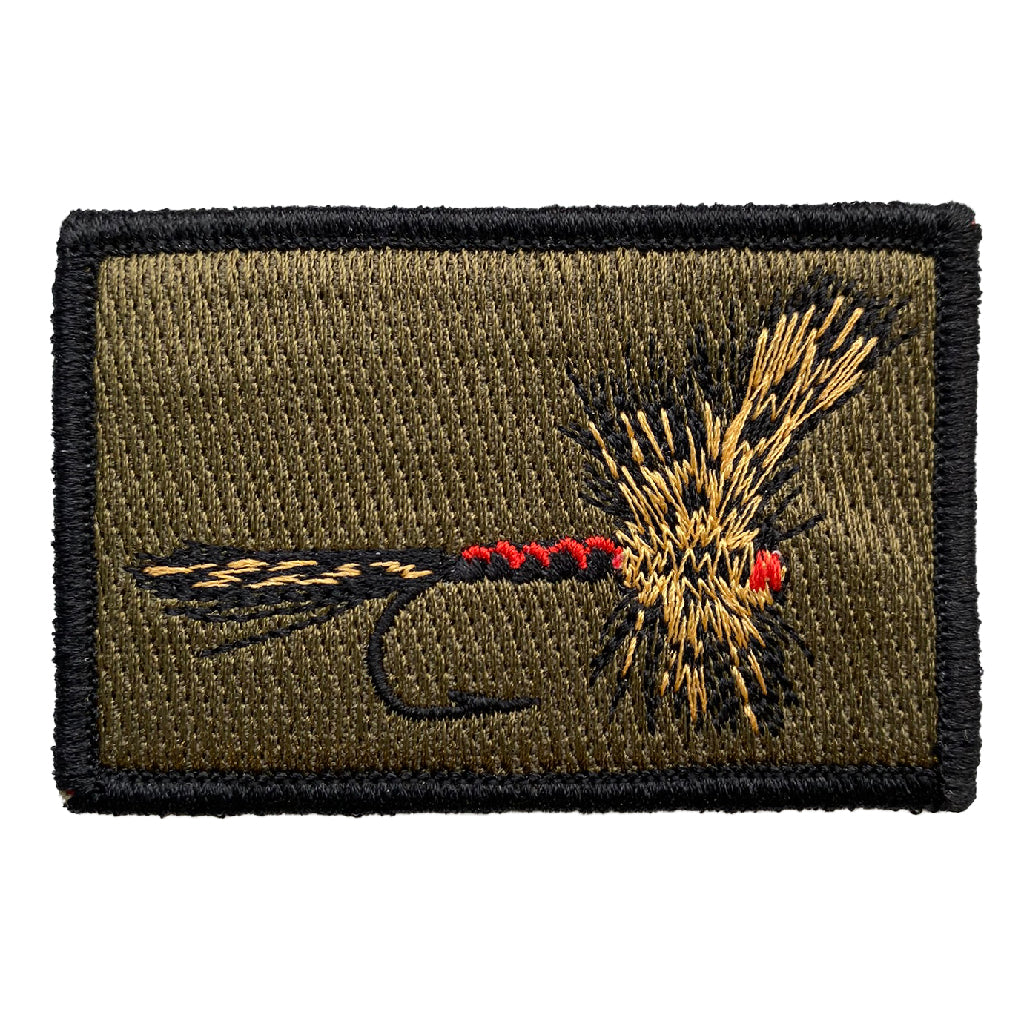 Fly Fishing Frequent Flyer Morale Patch Hook and Loop Custom Patch