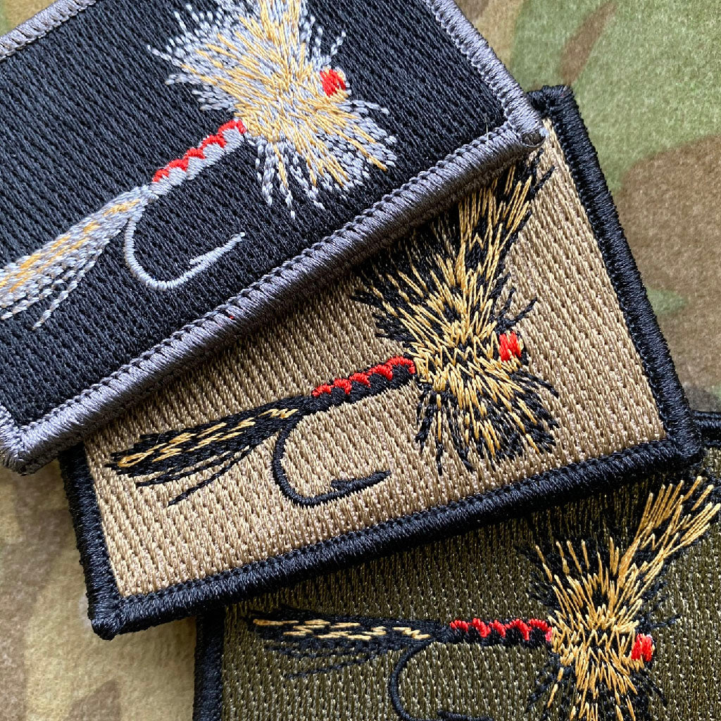 2x3 Dry Fly Fishing Tactical Patch