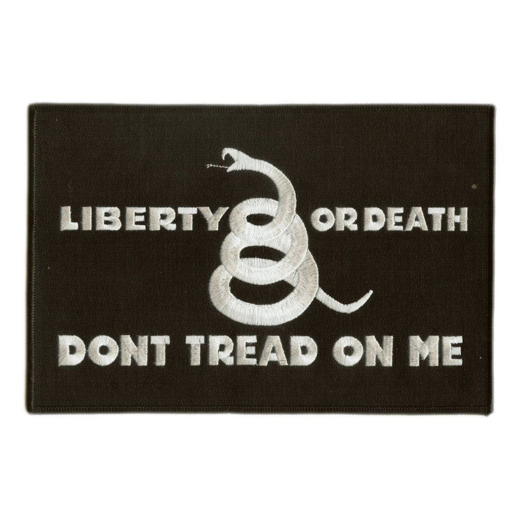 Liberty Or Death- Motorcycle Vest - Iron-On