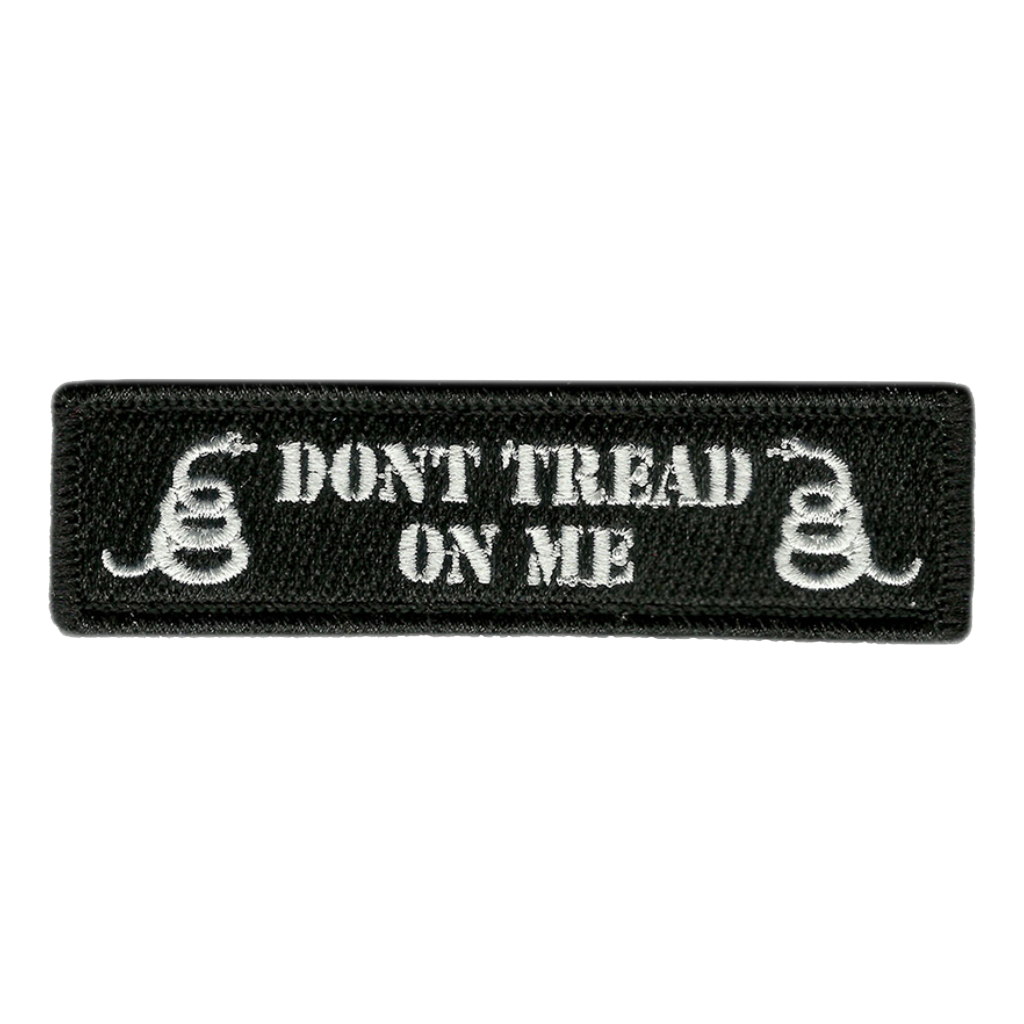 Dont Tread On Me Patch with Velcro Backing – Kind of Outdoorsy