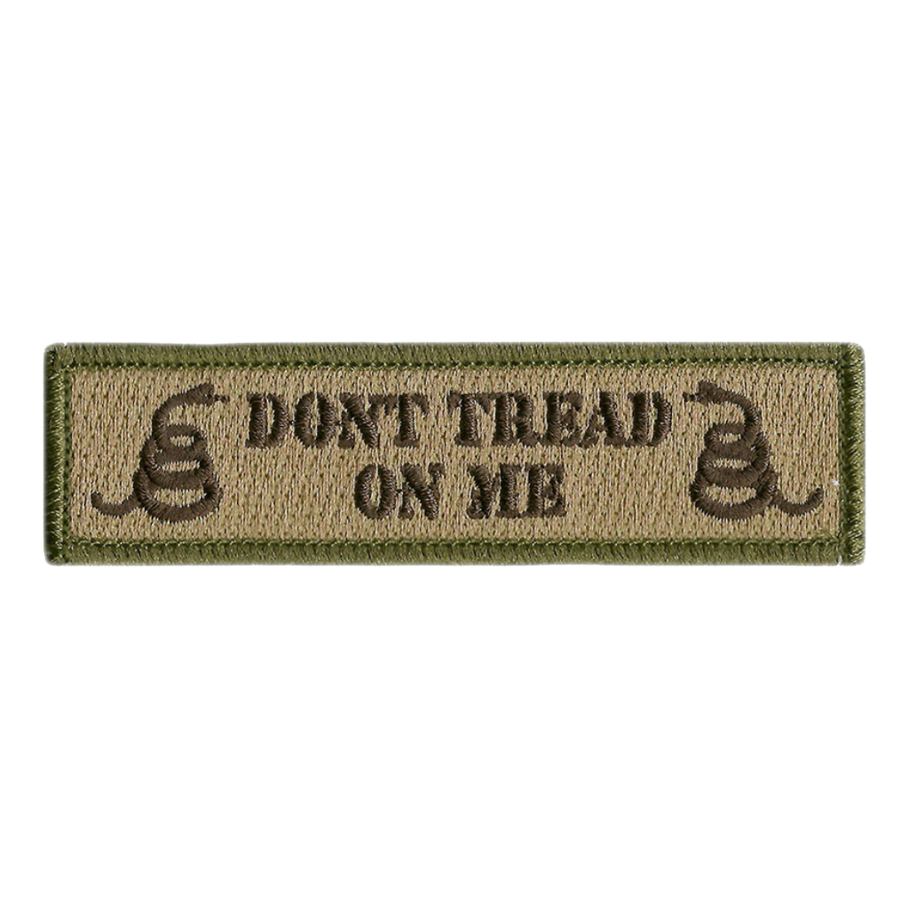 DTOM 1" x 3 3/4" Morale Patch (Back of Tactical Cap)