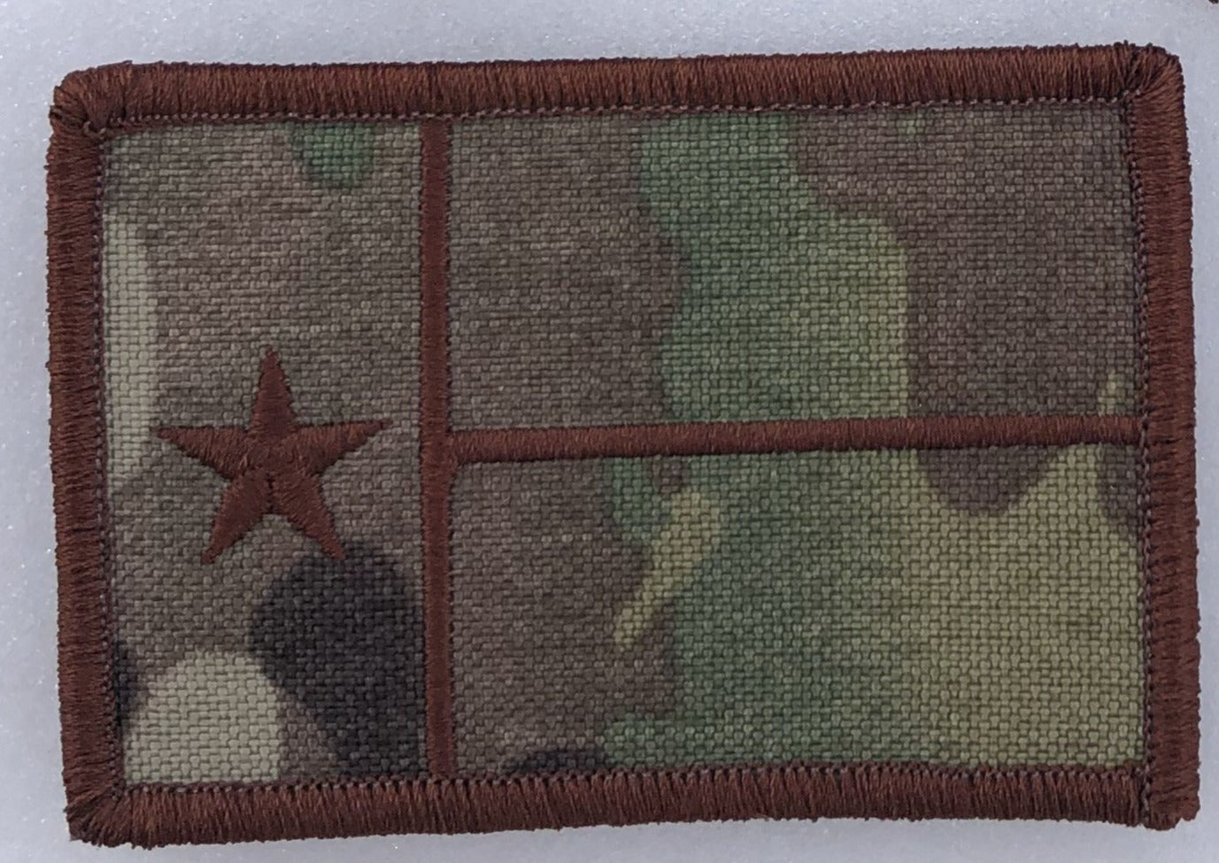 Texas Tactical Patch - 2" x 3" - MULTICAM Camo