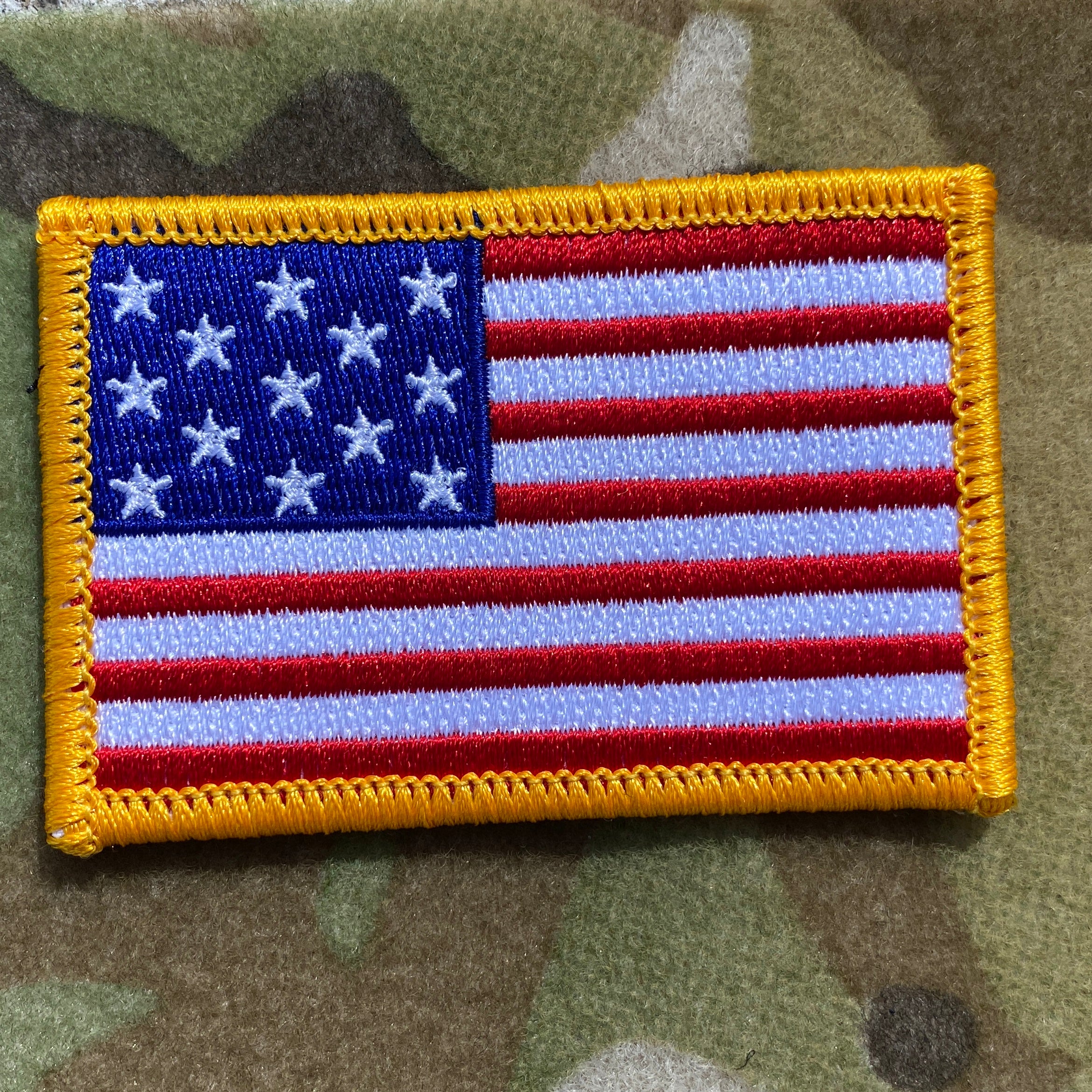 13-Star Historical US Flag Patch
