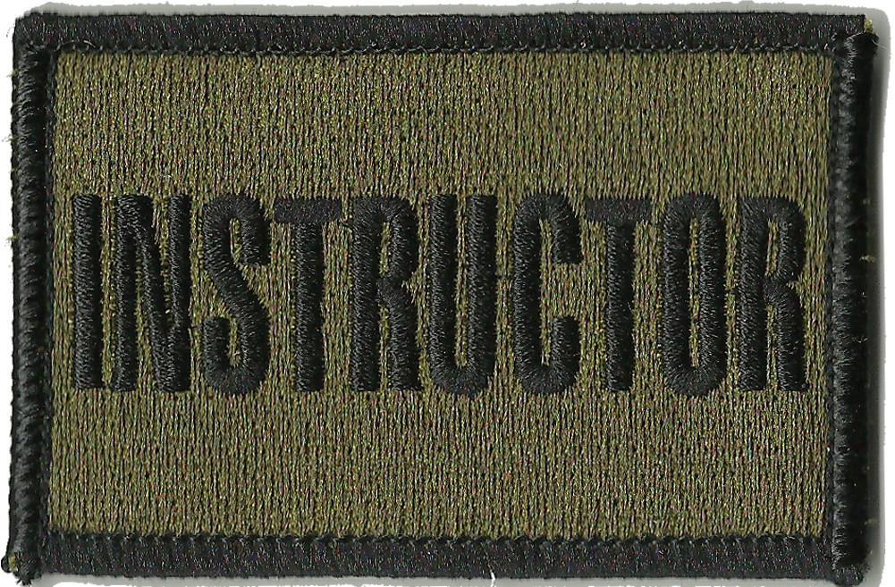 2"x3" Instructor Tactical Patch