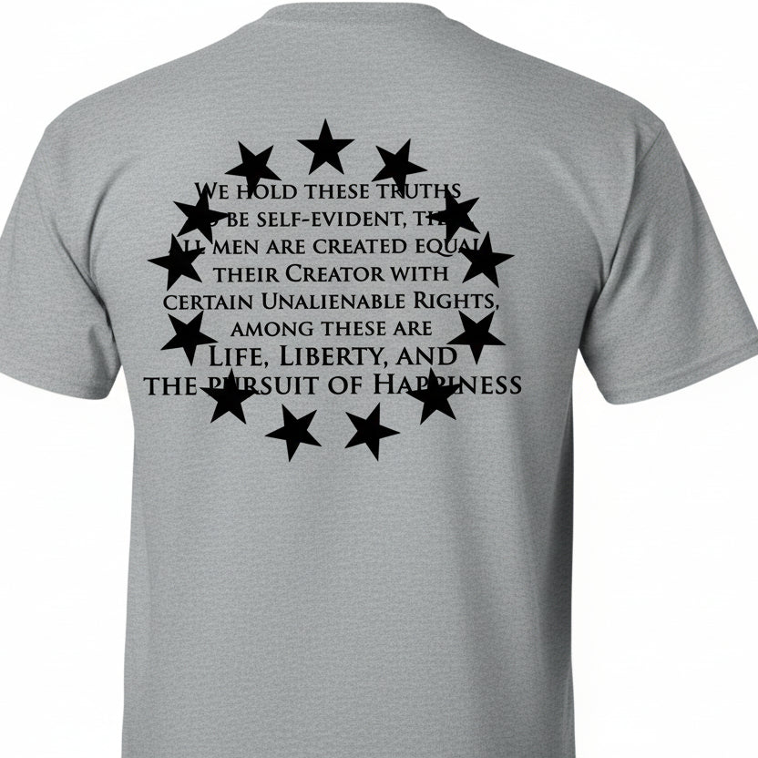 Jefferson T-Shirt Blue  - Hostility to Tyranny