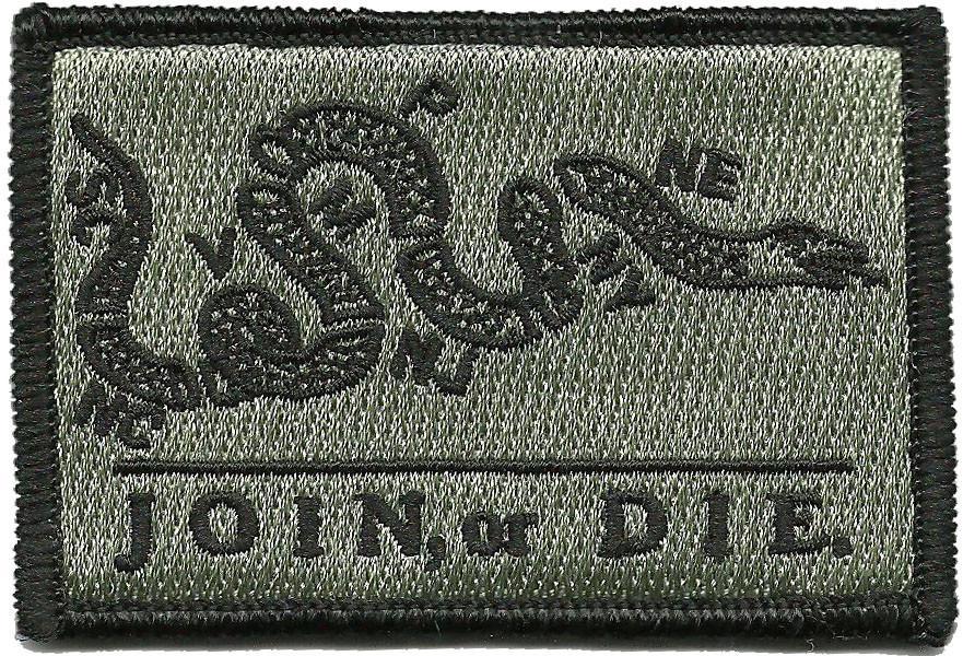 2" x 3" Tactical Join Or Die Patch
