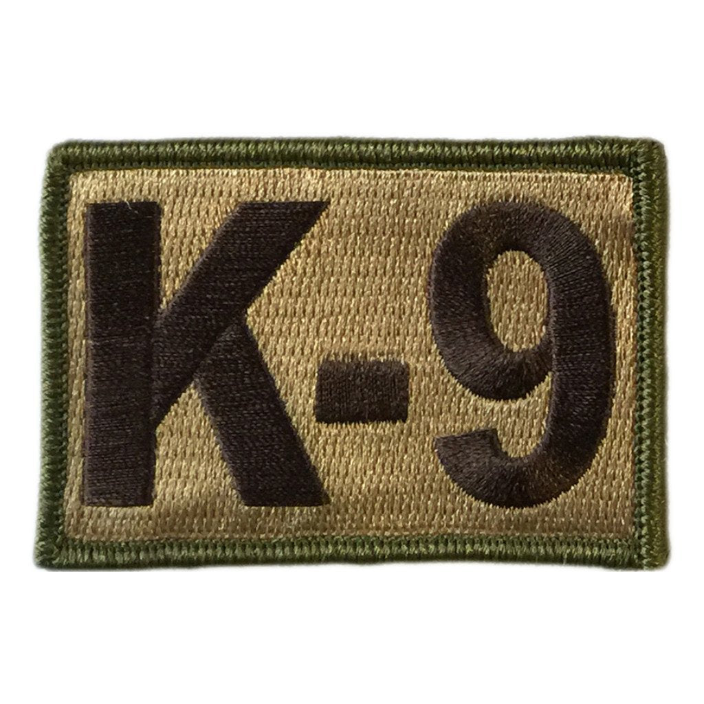 K-9 Tactical Patches - 2"x3"
