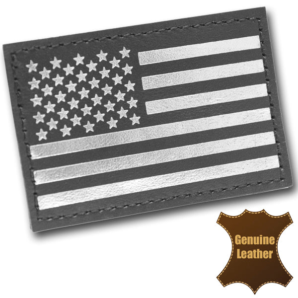 2"x3" Leather USA Tactical Patches