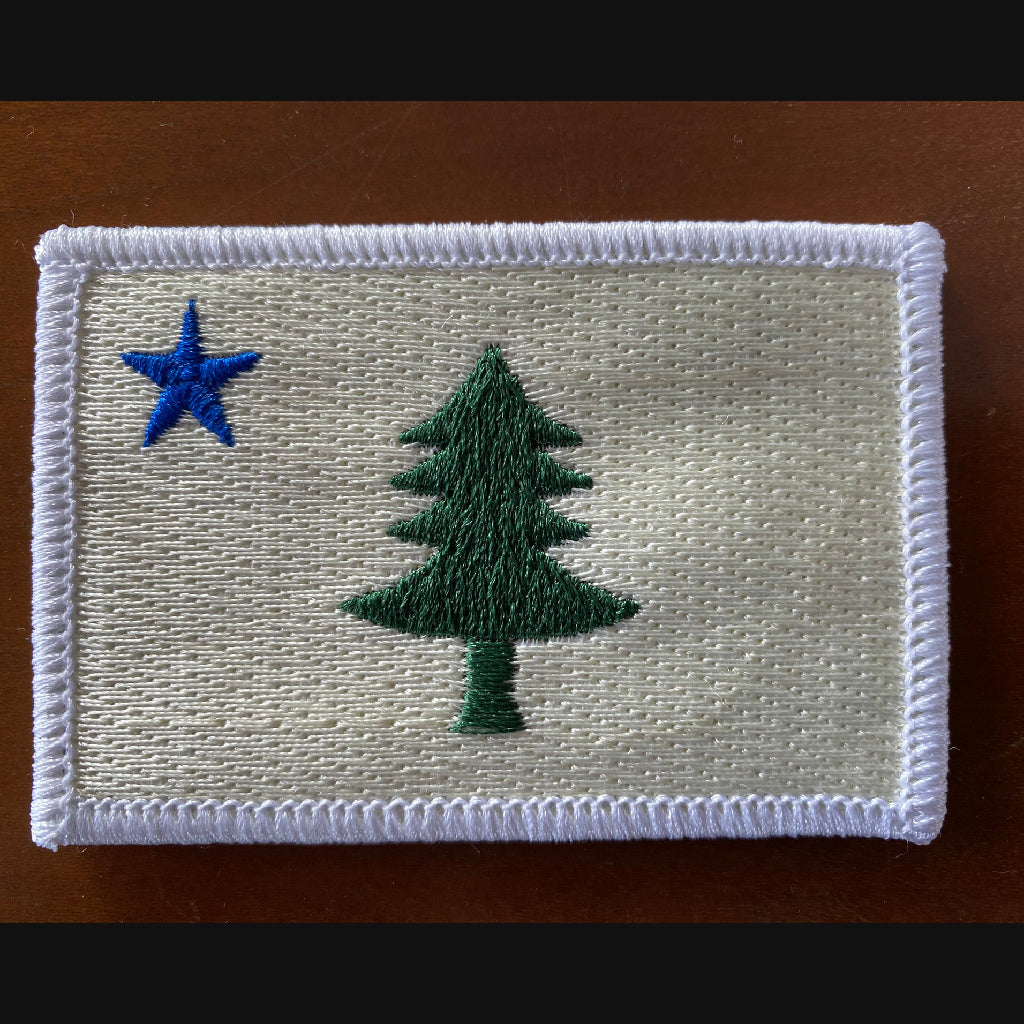 First Flag of Maine Historical Tactical Flag Patch