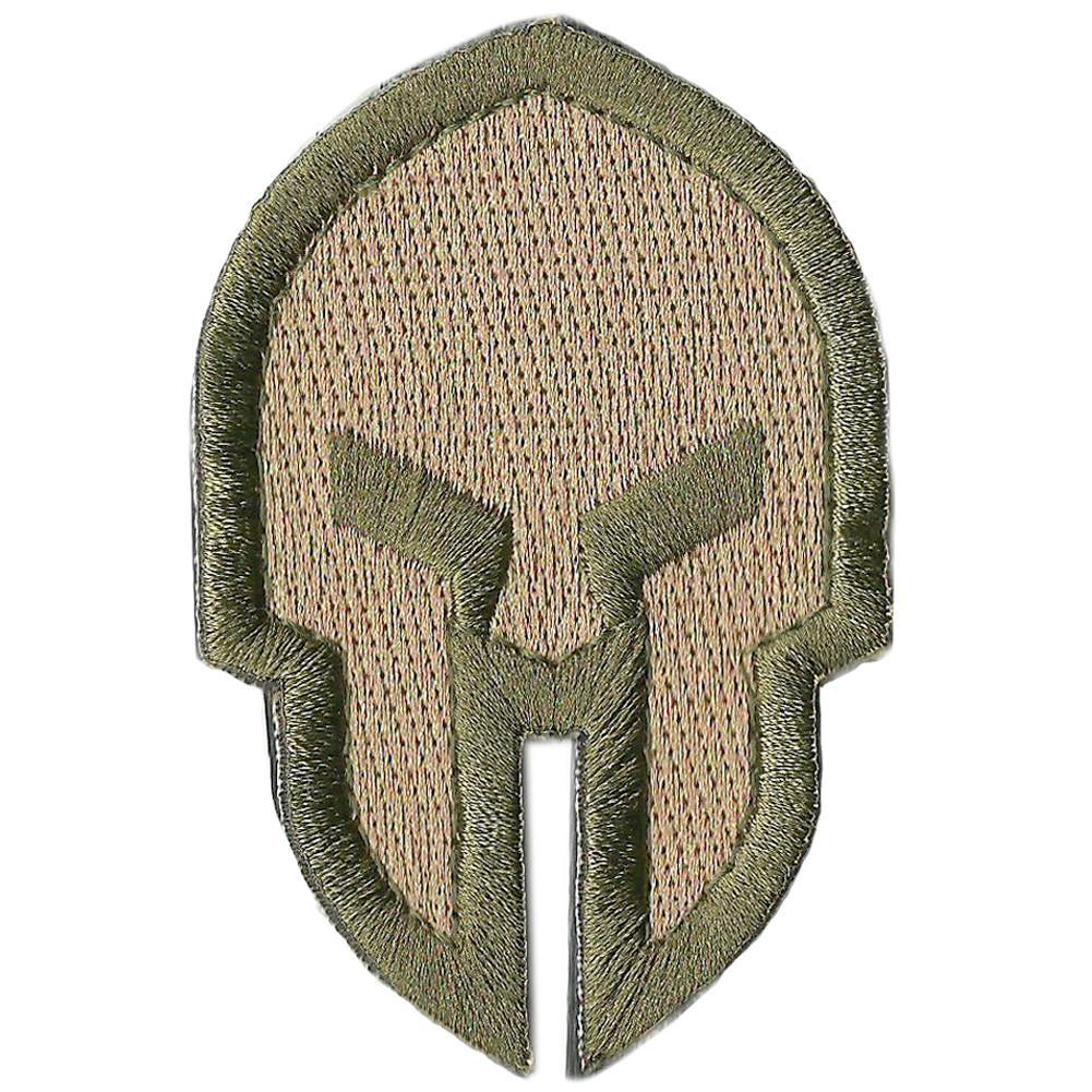 Molon Labe Embroidered Patch Brown With Velcro Airsoft - Foto 5
