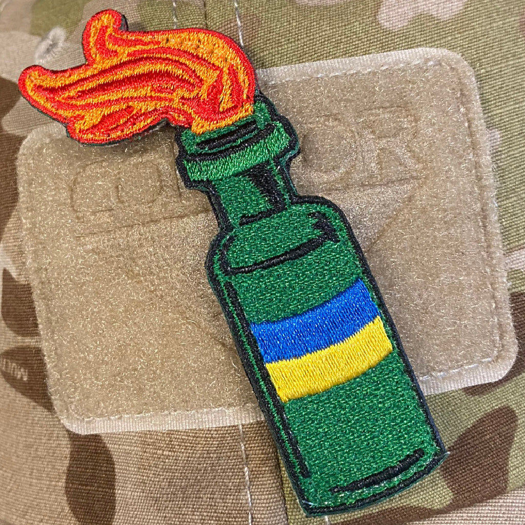 Ukraine Molotov Cocktail
