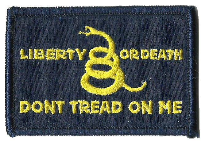 Culpeper/Liberty or Death Tactical Hat Patches