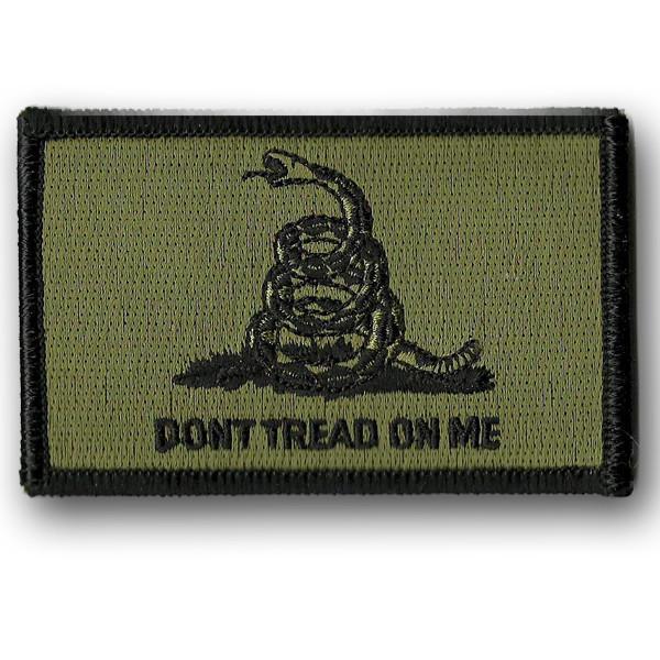 thumbnail image 2 of Don't Tread On Me Gadsden Flag Patch - 4x2 Inches, Iron-On (MF11) 2 of 5