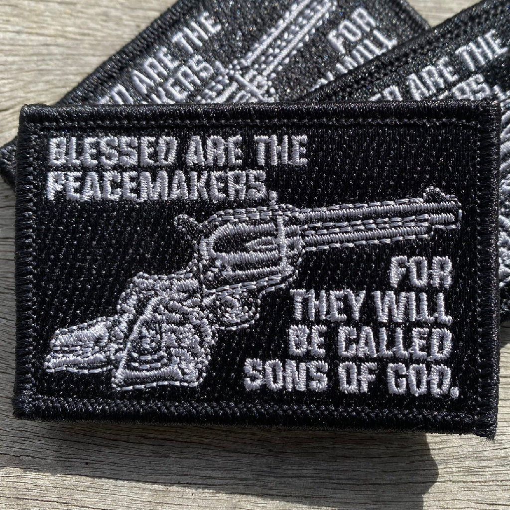 2"x3" Blessed are The Peacemakers Tactical Patch