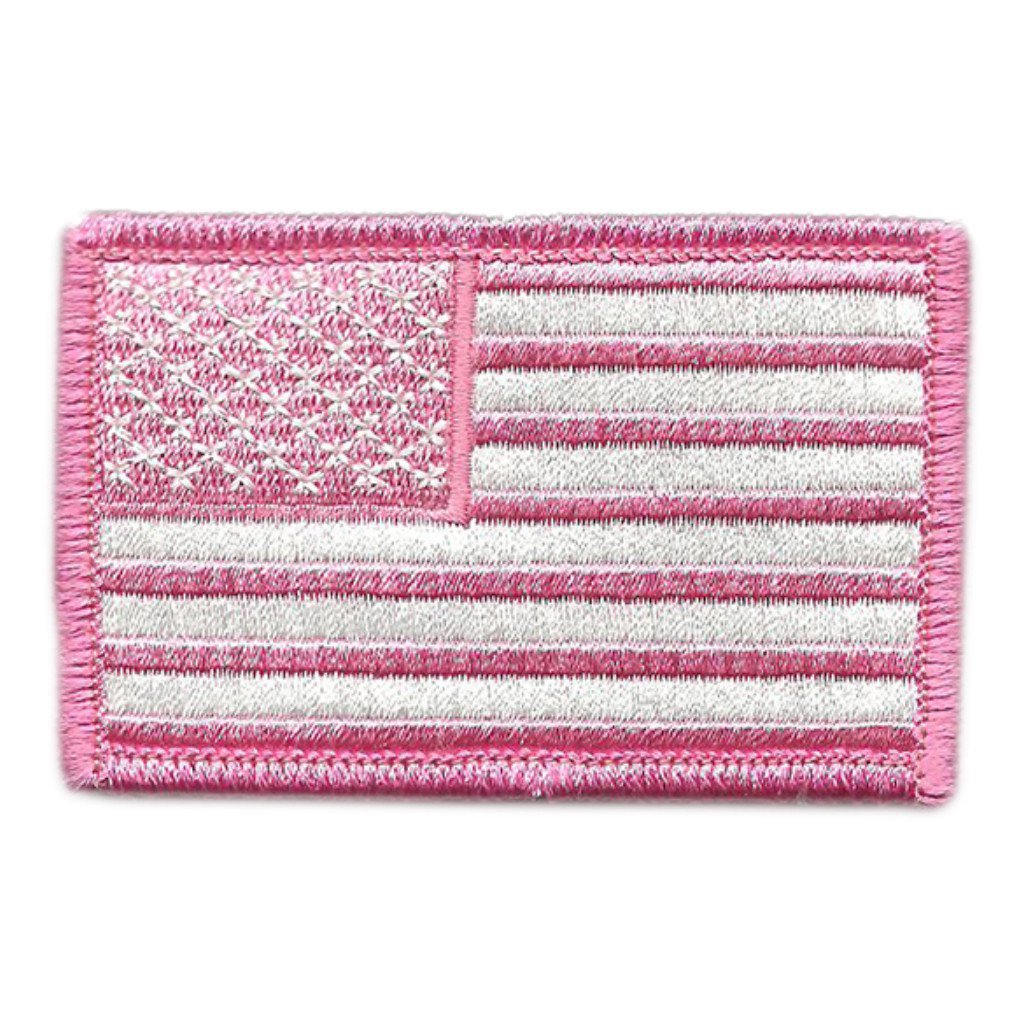 2"x3" Tactical USA Patch - Pink