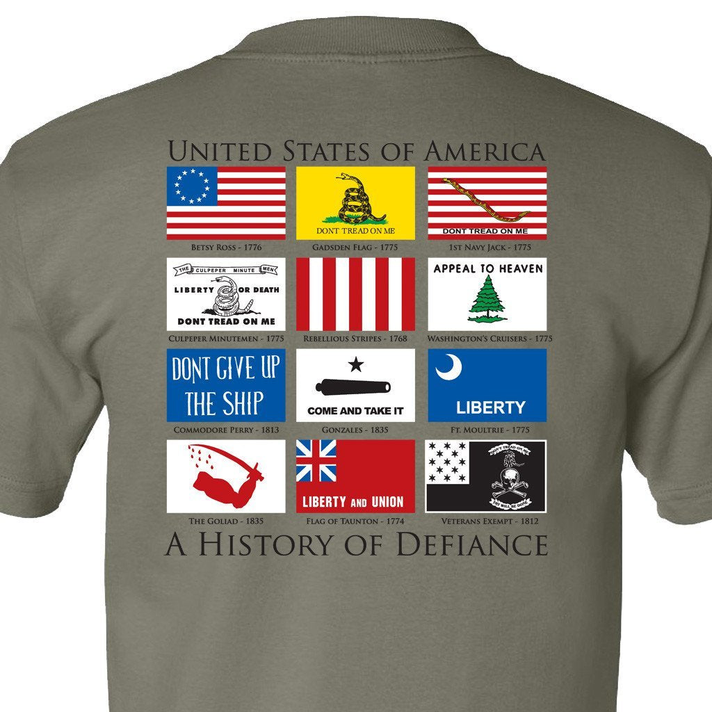 History of Defiance T-Shirt - Sage