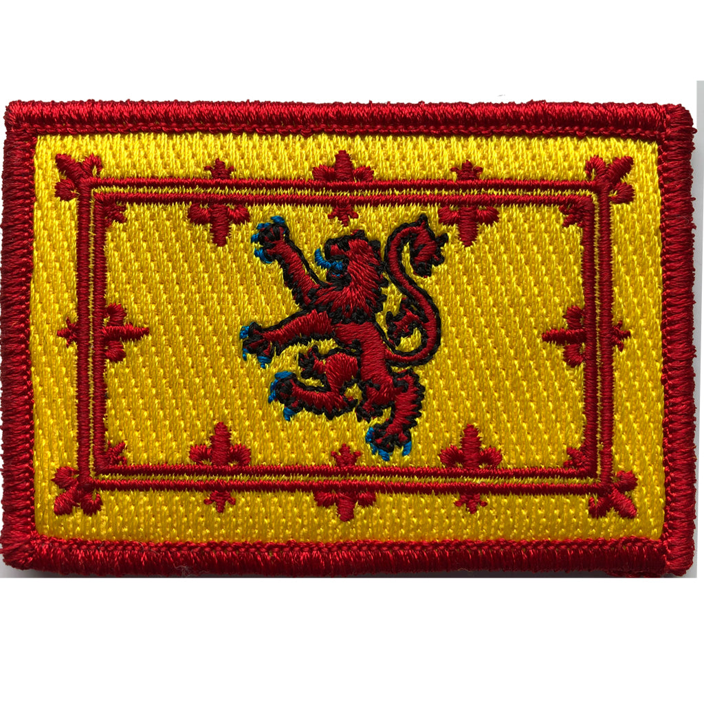 2"x3" Scotland Royal Banner Tactical Patch- Lion