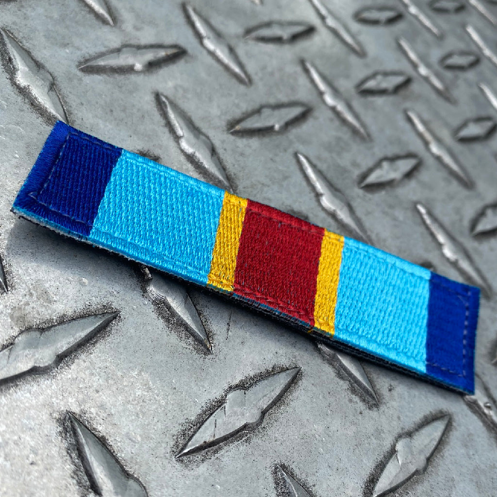 Overseas US Army Service Ribbon Morale Patch